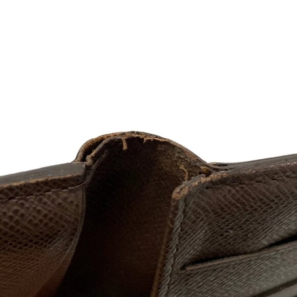 LOUIS VUITTON Organizer de Poshe N61721 Ebene Damier - MI1057 Card Case - Picture 8 of 10